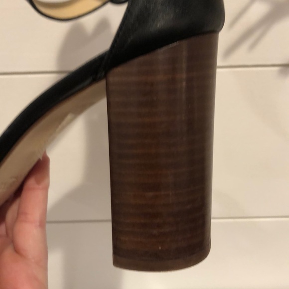 J Crew Stacked heel sandal. - Picture 5 of 5